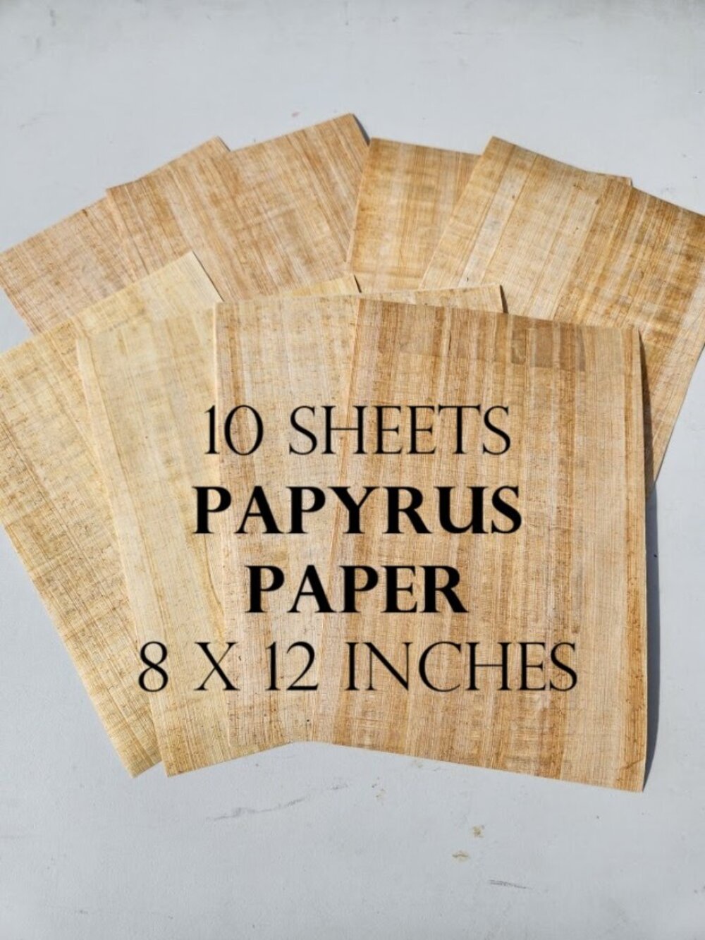 10 Egyptian Papyrus Blank Paper Art Craft Projects Ancient Egypt 8x12 inches Scr